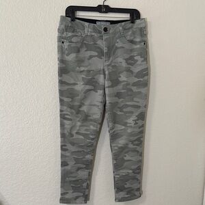 Wit & Wisdom Camo Straight Leg Pants